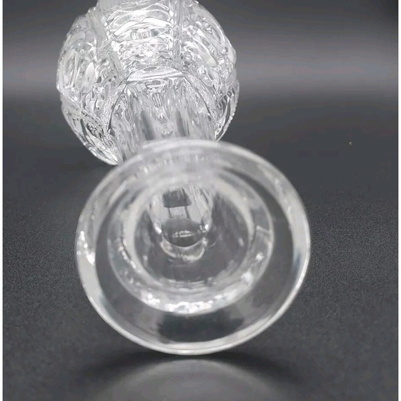 Beautiful Crystal Decanter with Roses‎ & Pineapple Design Made Italy - Picture 5 of 5